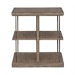 Pemberly Row 3-Piece Wood Cocktail Table Set in Burnished Beige