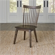 Pemberly Row 7 Piece Rectangular Table Set with Spindle Back Chairs