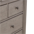 Pemberly Row 11 Drawer Chesser with Cedar Lined Drawers in Weathered Linen