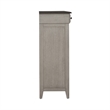 Pemberly Row 11 Drawer Chesser with Cedar Lined Drawers in Weathered Linen
