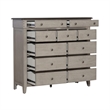 Pemberly Row 11 Drawer Chesser with Cedar Lined Drawers in Weathered Linen