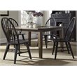 Pemberly Row 5 Piece Rectangular Dining Set with Craftsman Accents