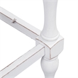 Pemberly Row 5 Piece Gathering Table Dining Room Set in White