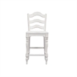 Pemberly Row 5 Piece Gathering Table Dining Room Set in White