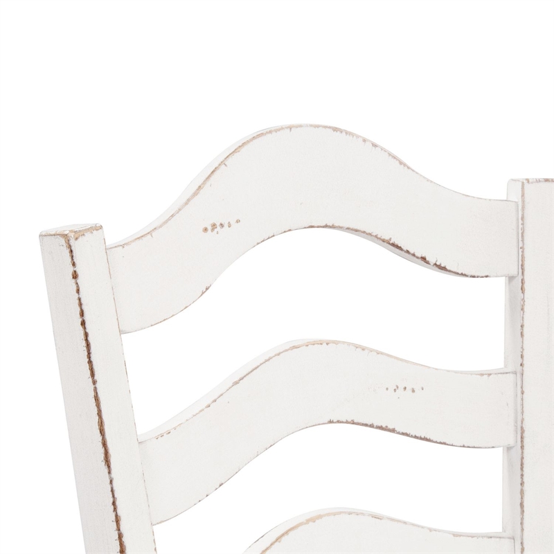 Pemberly Row 5 Piece Gathering Table Dining Room Set in White
