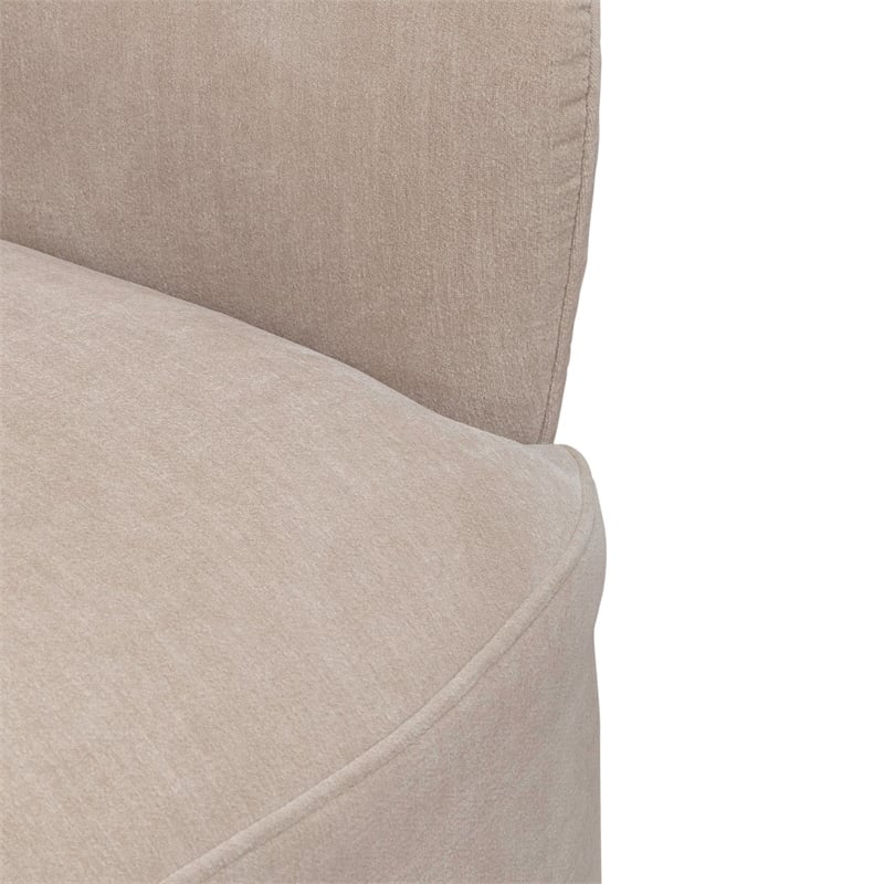 Pemberly Row Squared Arm Dining Chair with Casters in Wicker