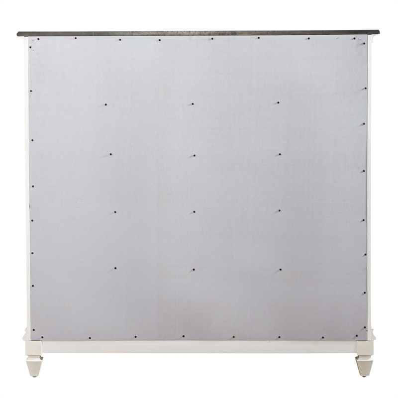 Pemberly Row 11 Drawer Chesser with Felt Lined Drawers in White