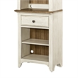 Pemberly Row Entertainment Center with Piers and Touch Lighting in White