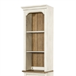 Pemberly Row Entertainment Center with Piers and Touch Lighting in White