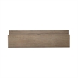 Pemberly Row Console Bar Table with Built In Charging Station in Brown
