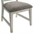 Pemberly Row Splat Back Dining Side Chairs Set of 2 in White