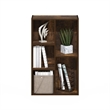 Pemberly Row 5 Cube Reversible Open Shelf Bookcase in Amber Pine Finish