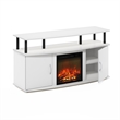 Pemberly Row Fireplace TV Stand for TV up to 55