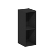 Pemberly Row 5-Cube Reversible Open Bookcase 9.4 x 19.5 x 31.5 Inches