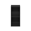 Pemberly Row 2-Tier Narrow 10-In Width Bookcase 9.3 x 9.8 x 21.2 in Blackwood