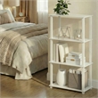 Pemberly Row 3-Tier Narrow 10-In Width Bookcase 9.3 x 9.8 x 31.5 Inches