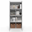 Pemberly Row Storage Kitchen Cabinet with 2 Doors 30W in White