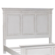 Pemberly Row White King Panel Headboard with Dovetail Construction