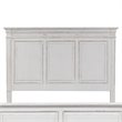 Pemberly Row White King Panel Headboard with Dovetail Construction