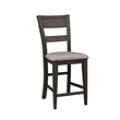 Pemberly Row 5 Piece Gathering Table Set with 12 Inch Leaves in Brown