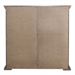 Pemberly Row Light Brown 10 Drawer Chesser with Felt Lined Top Drawers
