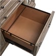 Pemberly Row Multi Credenza and Hutch Set with Grid Overlay and Dovetail