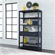 Pemberly Row Multi Accent Bookcase with Fixed Shelves and Drawer