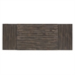 Pemberly Row 7 Piece Gathering Table Set with 12 Inch Leaves in Brown