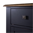 Pemberly Row Server with Dovetail Drawers and Dust Proofing in Black