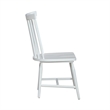 Pemberly Row Spindle Back Side Chair Set of 2 with Splayed Turned Legs