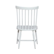 Pemberly Row Spindle Back Side Chair Set of 2 with Splayed Turned Legs