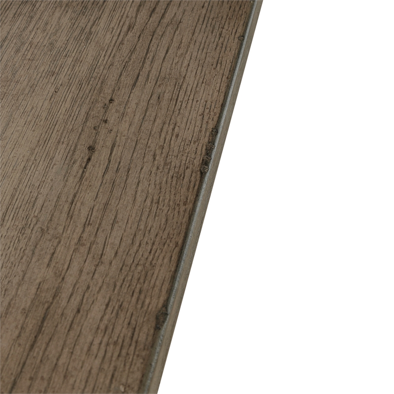 Pemberly Row Console Bar Table with Charging Station in Dusty Taupe