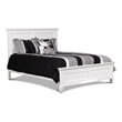 Pemberly Row 4-Piece White Queen Bedroom Set with Poplar Wood Frame