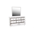 Pemberly Row 4-Piece White Queen Bedroom Set with Poplar Wood Frame