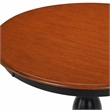 Pemberly Row 3-Piece Wooden Dining Table Set with Slatted Chairs