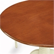 Pemberly Row 5-Piece Wood Dining Table Set in Buttermilk and Cherry Finish