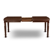 Pemberly Row 7-Piece Kitchen Table Set in Mahogany Platinum Gray