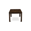 Pemberly Row 5-Piece Kitchen Dining Table Set in Light Gray and Jacobean