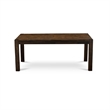 Pemberly Row 7-Piece Dining Set with Rubber Wood Table and Platinum Gray Chair