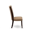 Pemberly Row 5-Piece Drop-Leaf Dining Set in White and Mahogany