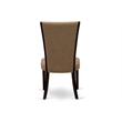 Pemberly Row 5-Piece Drop-Leaf Dining Set in White and Mahogany