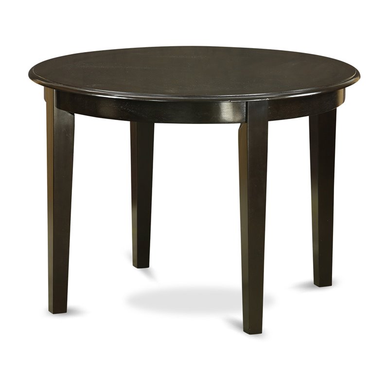 Pemberly Row 5-Piece Wood Kitchen Table Set in Cappuccino Finish