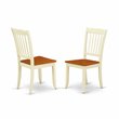 Pemberly Row 3-Piece Kitchen Table Set in Buttermilk and Cherry Finish