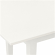 Pemberly Row 3-Piece Rectangular Dining Set in Linen White Wood