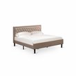 Pemberly Row 3-Piece Wood King Bedroom Set with Walnut Finish