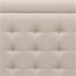 Pemberly Row 2-Piece Platform Bedroom Set in Mist Beige and Jacobean