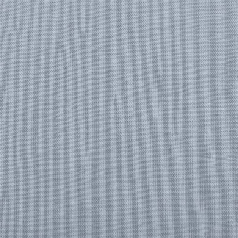 Pemberly Row King Size Panel Bed Upholstered in Denim Blue Engineered Wood