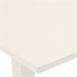 Pemberly Row Norfolk 3-Piece Dining Set in Linen White Finish