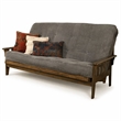 Pemberly Row Tucson Queen Futon in Marmont Gray Wood Frame