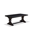 Pemberly Row 5-Piece Kitchen Dining Set with Sand Blasting Black Table